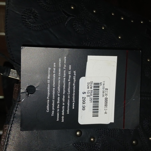 Reba genuine leather cowboy boots - Picture 3 of 12